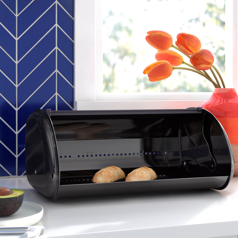 Wayfair Basics Steel Bread Box & Reviews Wayfair